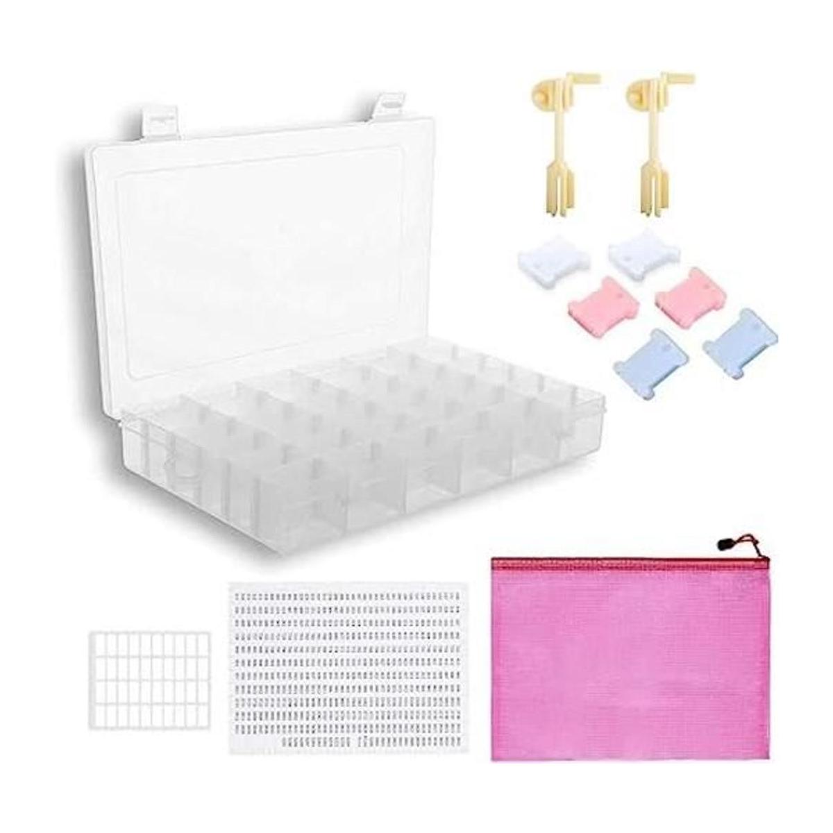 Herramientas de caja organizadora de hilo dental para