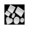 Pack de 7 moldes de resina de silicona grande para álbum_1