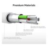 Cable USBC a Lightning cargador certificado MFi para_4