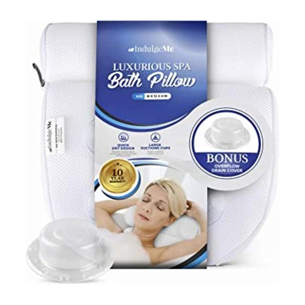 IndulgeMe Almohada de baño de lujo para bañera con