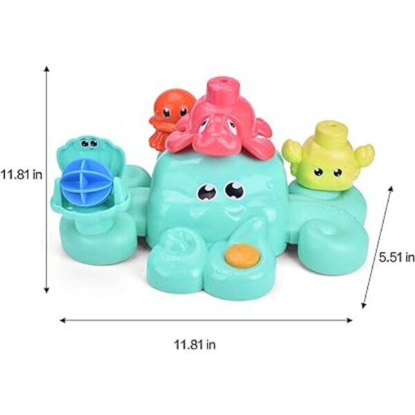 Divertido juguete de baño para niños pequeños 5 unidades_6
