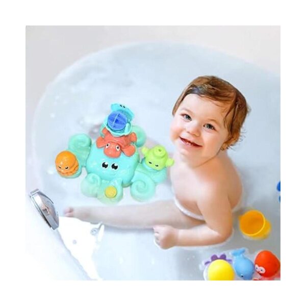 Divertido juguete de baño para niños pequeños 5 unidades_5