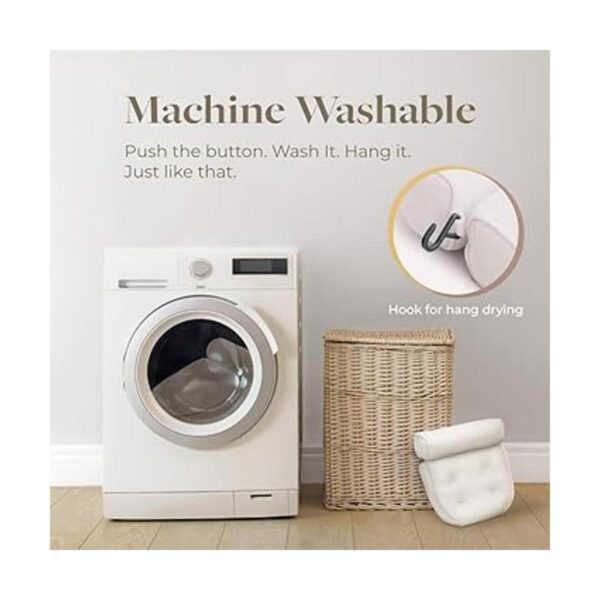 IndulgeMe Almohada de baño de lujo para bañera con