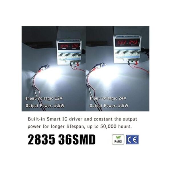 KISLED Bombillas LED antiniebla superbrillantes de 3000 lm_3