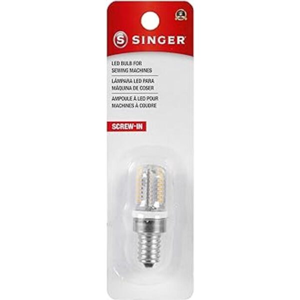 SINGER Bombilla LED atornillada transparente_2
