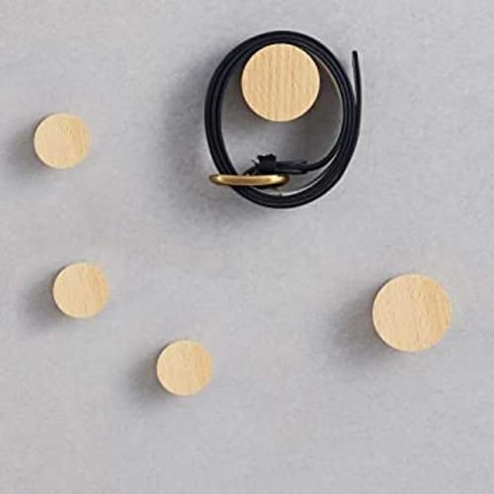 Gumiho Ganchos de madera para colgar en la pared para