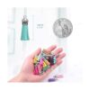 Paxcoo 240 borlas de llavero a granel para hacer joyas y