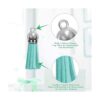Paxcoo 240 borlas de llavero a granel para hacer joyas y