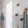 Gumiho Ganchos de madera para colgar en la pared para_4