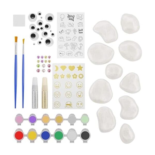 Kit de pintura de roca para niños artes y manualidades_3