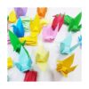 Morndew 50 grúas de papel de origami plegadas para bodas_2