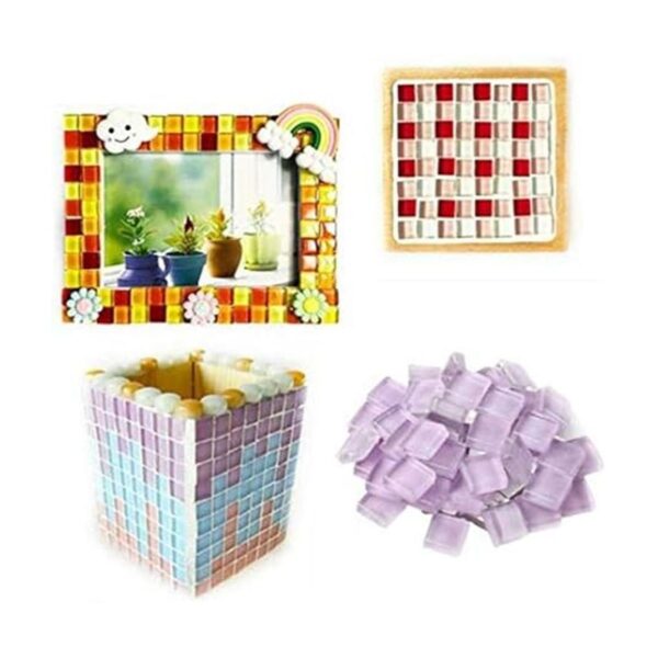 BestTeam Azulejos de mosaico de material artesanal mini_3