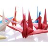 Morndew 50 grúas de papel de origami plegadas para bodas_5