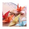 Morndew 50 grúas de papel de origami plegadas para bodas_6