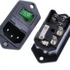 Oiyagai 4 piezas IEC320 C14 módulo de entrada conector_2
