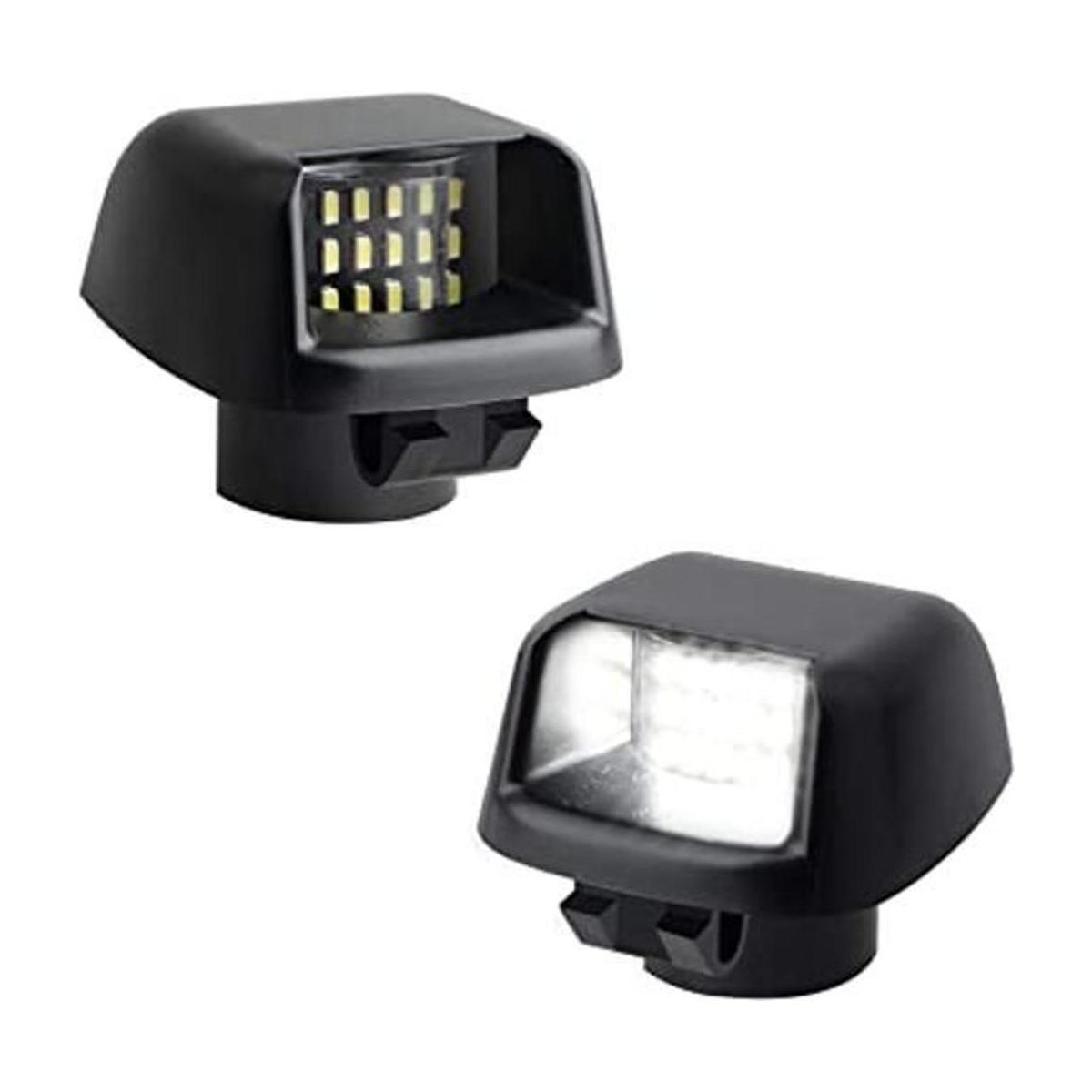 RUXIFEY Luces LED para placa de matrícula de repuesto para