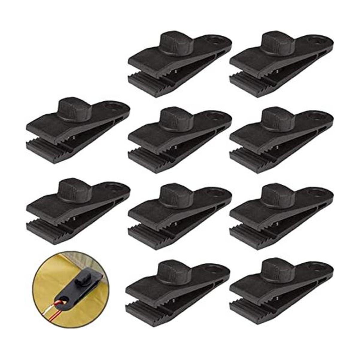 HengLiSam Clips de lona agarre de bloqueo resistente