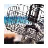 Cesta delantera plegable para bicicleta cesta de alambre_2