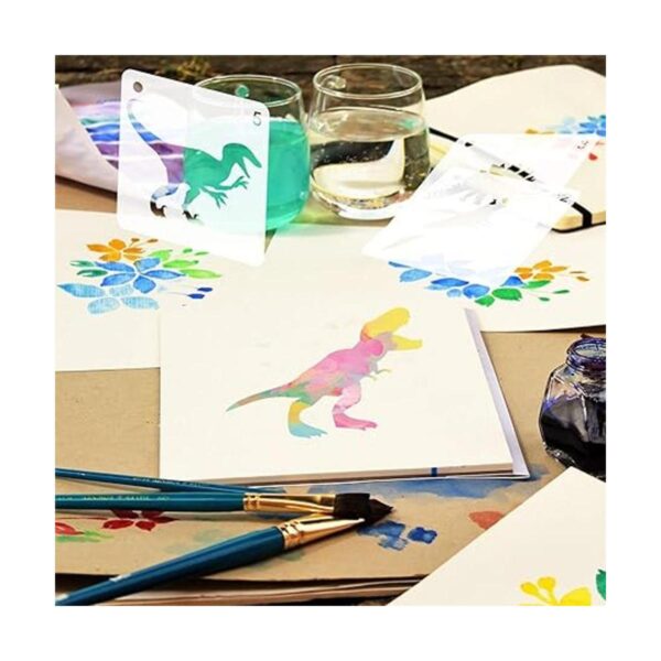 Plantillas de plástico para dibujo de dinosaurios 9_6