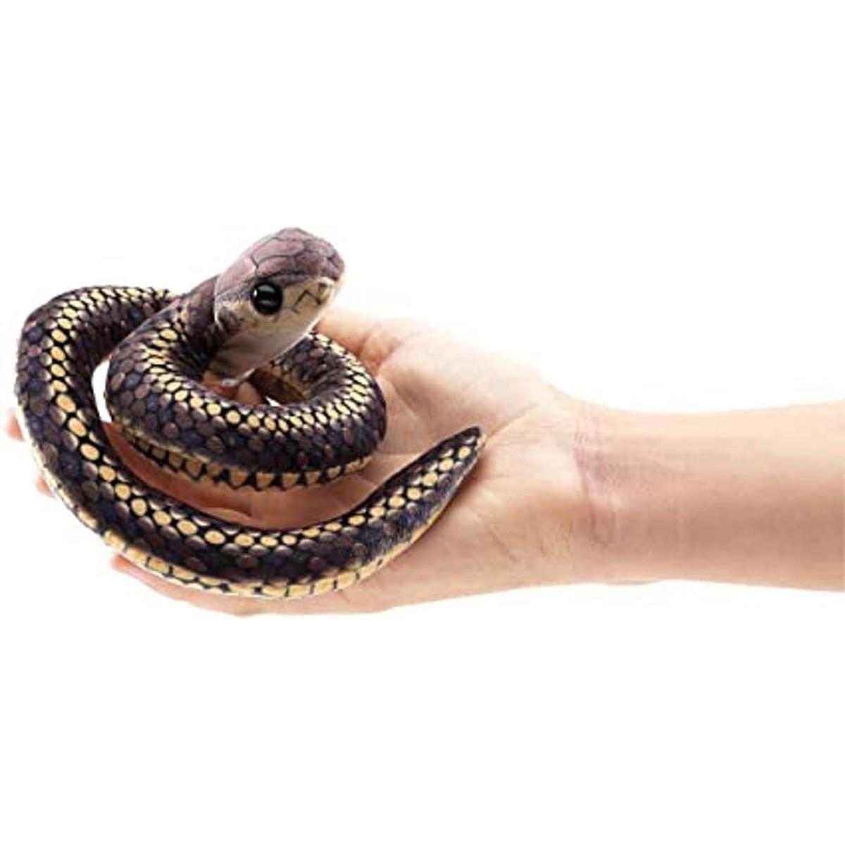 Folkmanis Mini Snake Finger Puppet Brown 1 EA