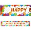 Banner de cumpleaños Feliz cumpleaños cartel enorme globo_2