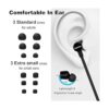 Joymiso Auriculares sin enredos para niños y mujeres_2
