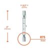T3 Foco halógena con base RSC de doble extremo 75 W 500_3