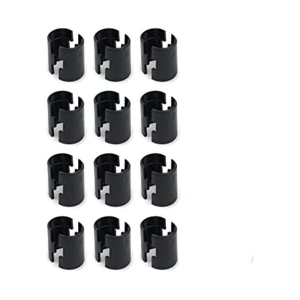 Geesatis Juego de 24 clips de alambre para estanterías_1