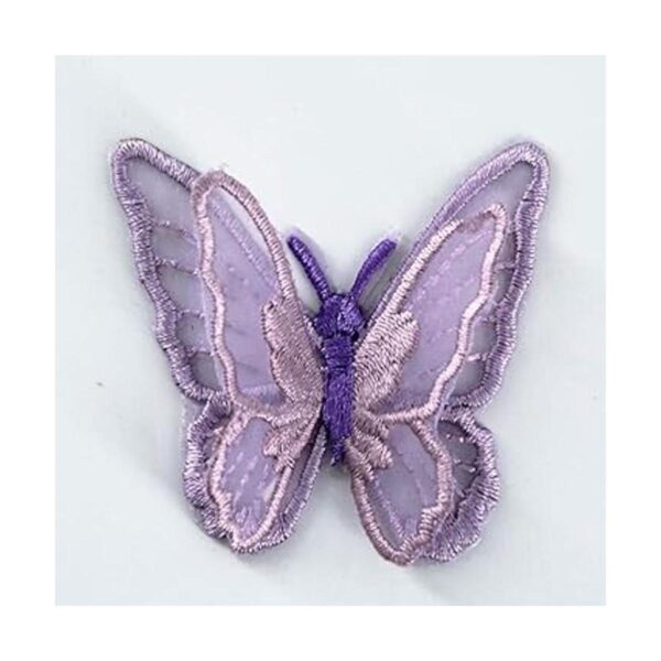 SUNMOVE 10 piezas bordado de mariposa para coser con_2