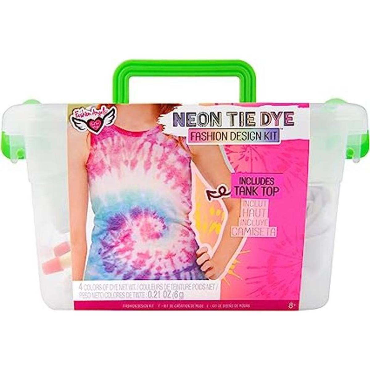 Fashion Angels Kit de teñido anudado Kit de camiseta sin