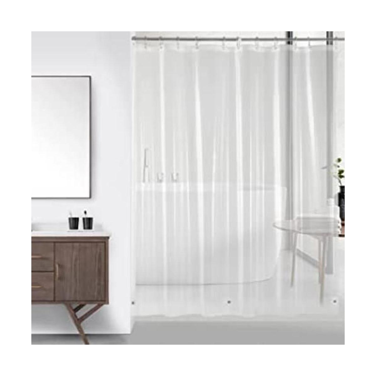 Downluxe Forro de cortina para regadera de 72x72 PEVA