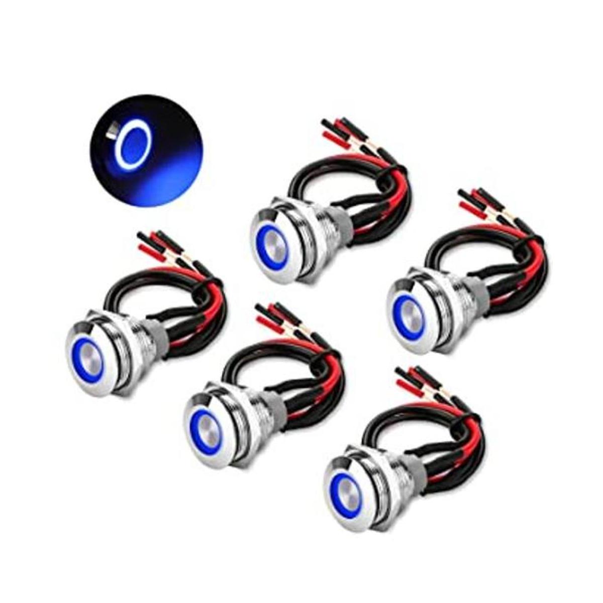 Linkstyle Interruptor de botón pulsador para