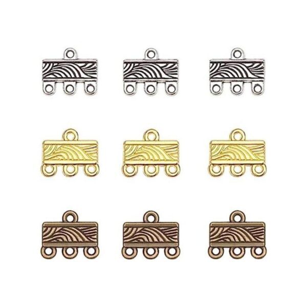 PH PandaHall 120 conectores de collar 3 colores_1