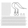 Ganchos para aretes de plata de ley 925 120 piezas60_1