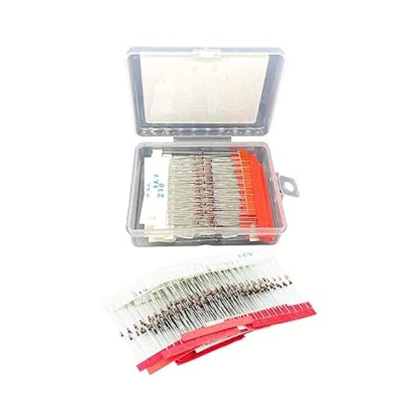 Makeronics Juego de diodos Zener de 05 W 30 valores_3