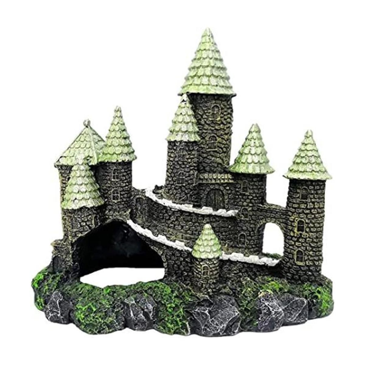 M2cbridge Decoración de acuario para castillo de pecera