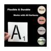 Plantilla de letras Scrabble de 3.9 in para pintar en