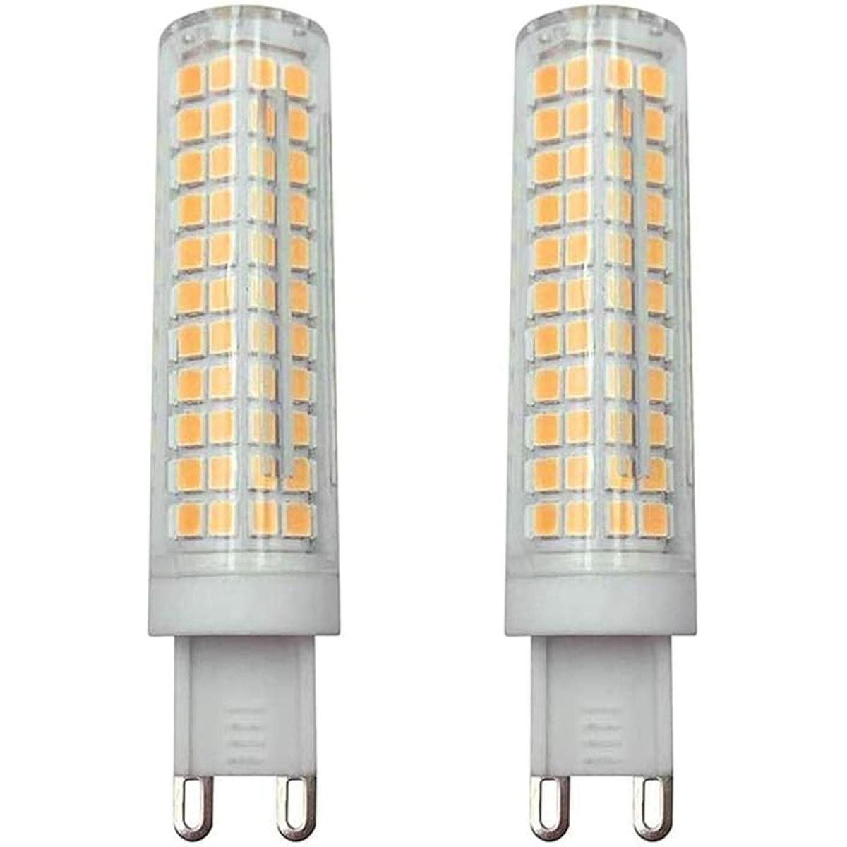 LXcom Bombilla LED G9 intensidad regulable 2 unidades