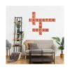 Plantilla de letras Scrabble de 3.9 in para pintar en