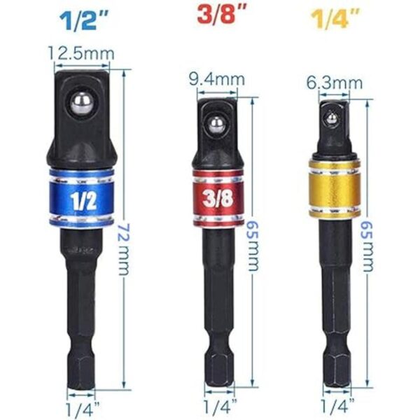 Juego de extensión de adaptador de enchufe de grado