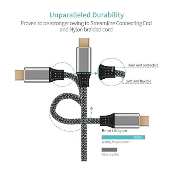Cable USB C a Mini DisplayPort compatible con MacBook Pro_6