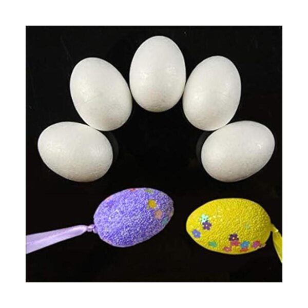 Crafare Huevos de espuma de poliestireno de 2.4 in 40