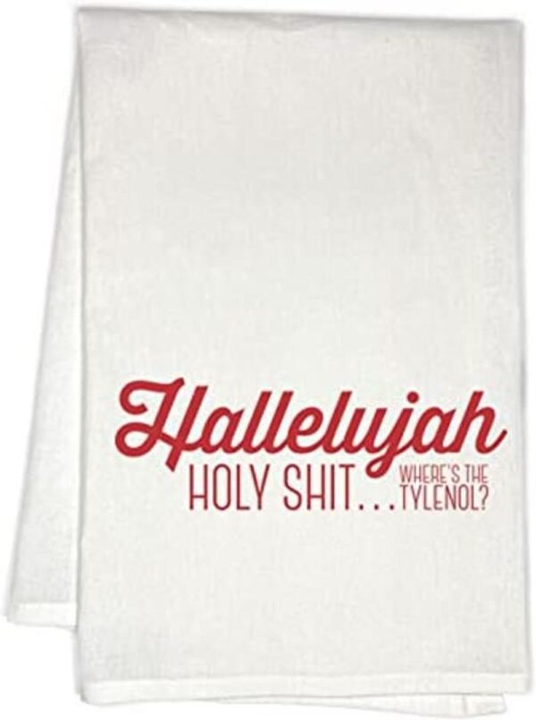Toalla de cocina Hallelujah Holy Shit Holiday