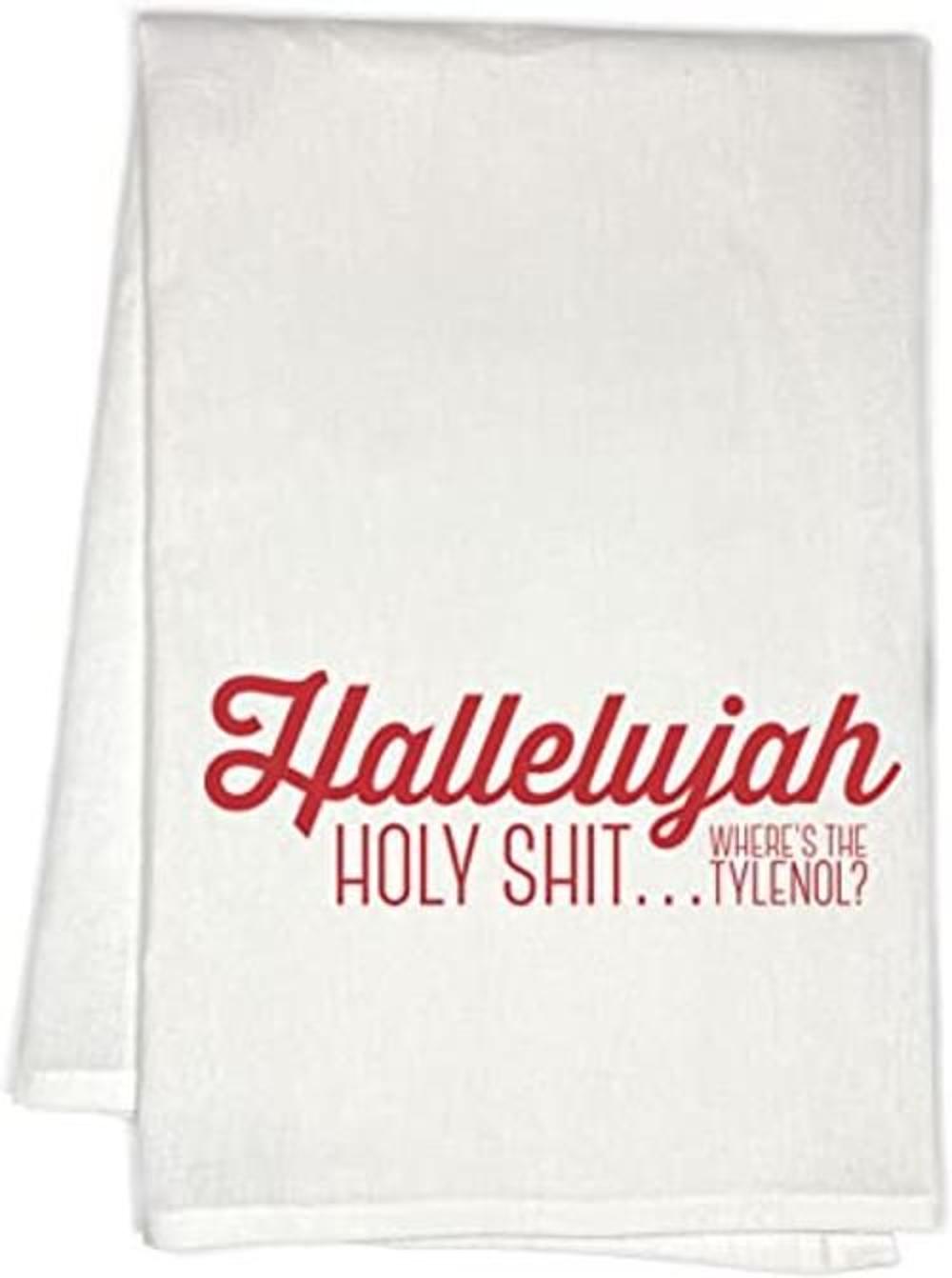 Toalla de cocina Hallelujah Holy Shit Holiday
