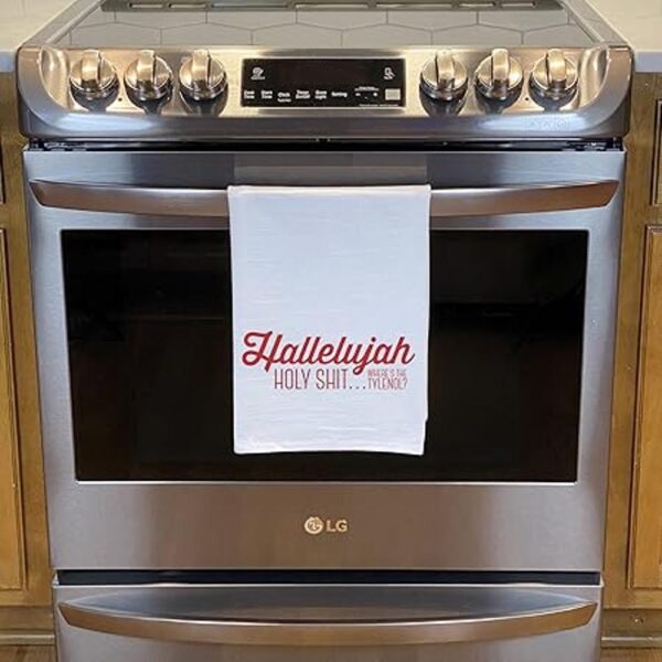 Toalla de cocina Hallelujah Holy Shit Holiday