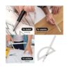 Utoolmart Transportador de acero inoxidable de 180 con