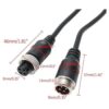 Hxchen Cable de extensión de vídeo de aviación de 4 pines