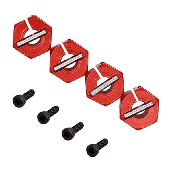 Treehobby 4 adaptadores hexagonales de aluminio de 0.472