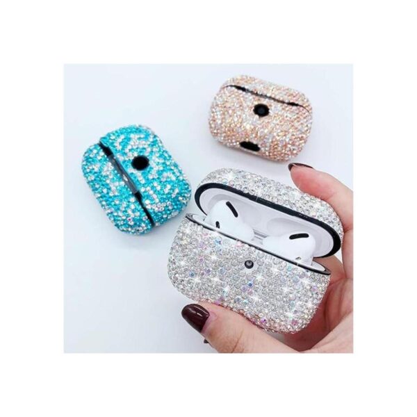Fusicase para AirPods Pro Diamond Case Bling Bling Glitter_4