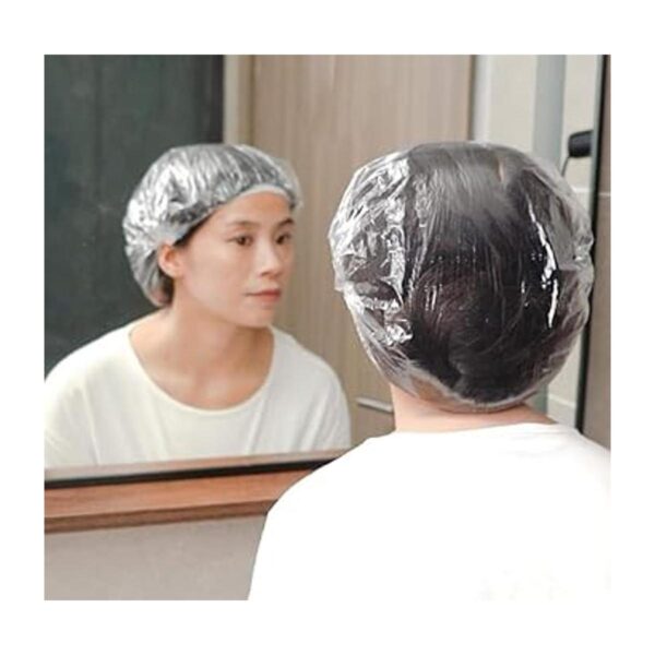 MrSunix Juego de 100 gorras de ducha desechables de_5
